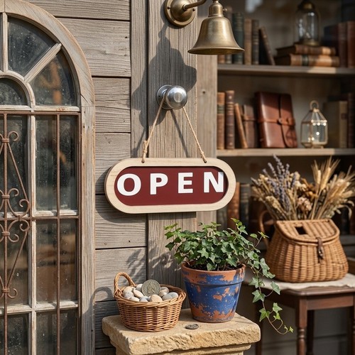 Enseigne magasin bois - enseigne,