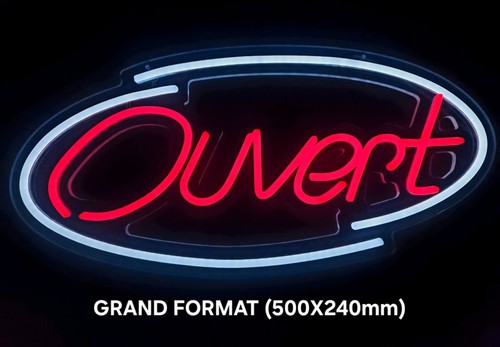 Enseigne led ouvert - enseigne,