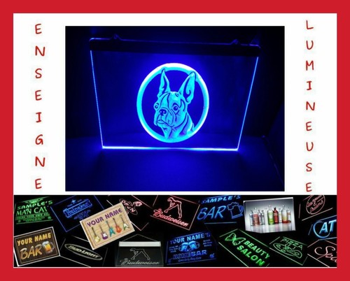 Panneau lumineux toilettage - panneau,