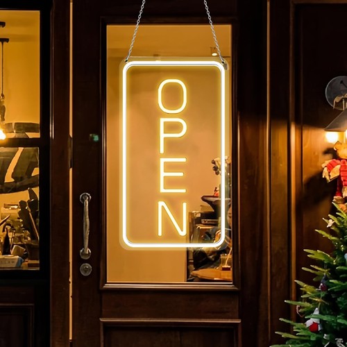 Open neon sign mots - neon,