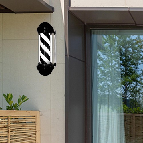 Barber pole light salon - light,