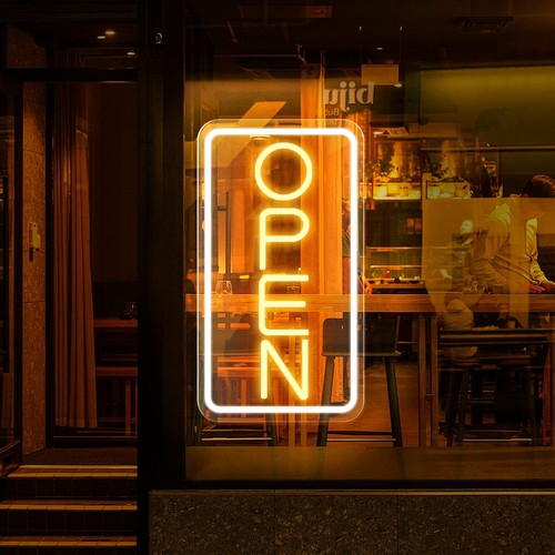 Neon led open néon lettre - lettre, art
