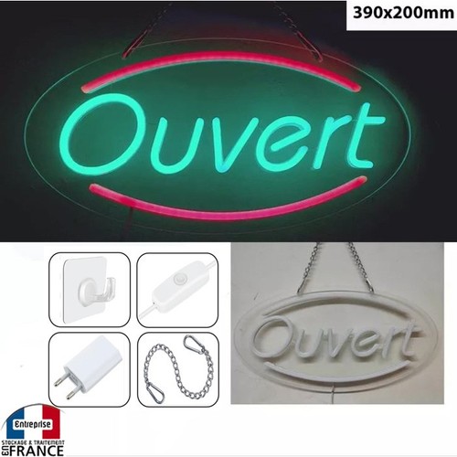 Panneau enseigne lumineuse